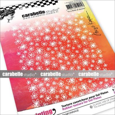Carabella Studio Art Printing Druckplatte - In A Field Of Daisies